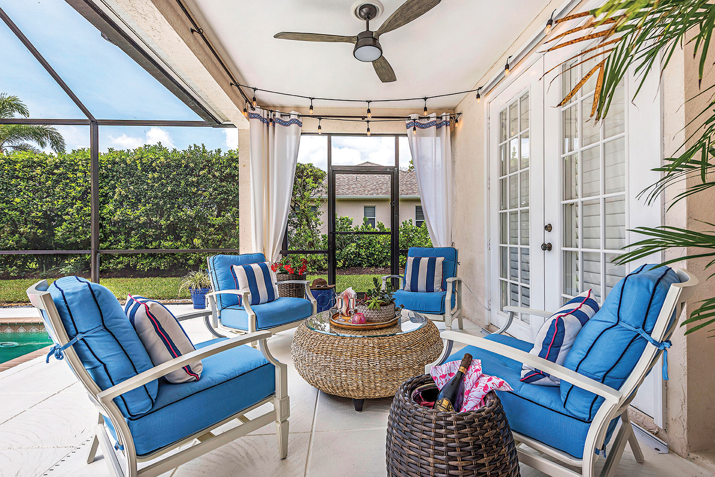 Colorful Connection: Infusing your Lanai with Color